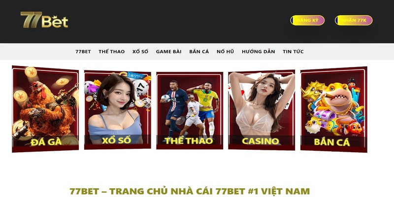 Đa dạng thể loại kèo - Hướng dẫn 77Bet